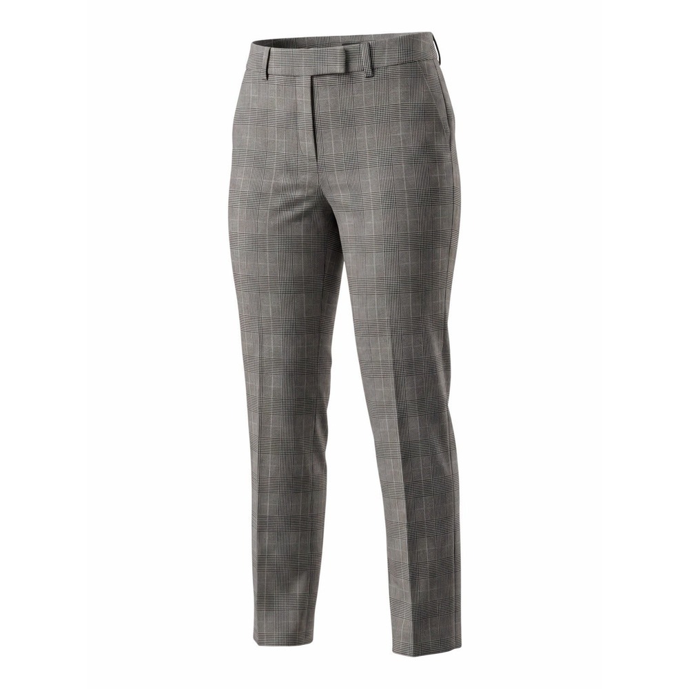 Talbots Size 12P High Waist Hampshire Ankle Houndstooth Plaid Pants